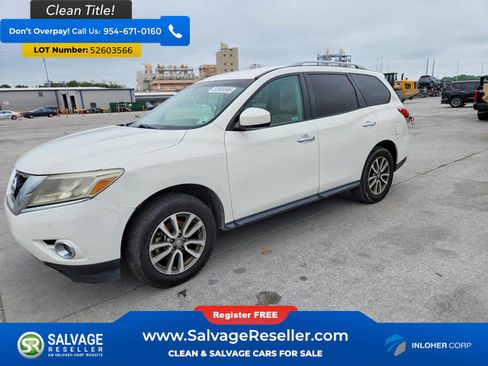 Used 2013 Nissan Pathfinder SV w/ Cargo Pkg FWD image 1