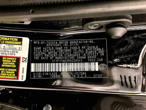 Used 2024 Toyota Camry XLE FWD image 30