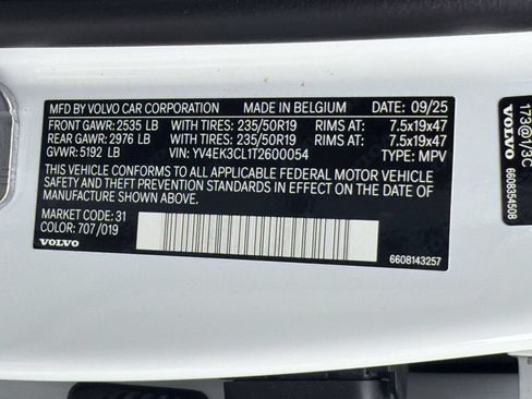 Certified 2026 Volvo EX30 Cross Country Ultra w/ Protection Package Premier AWD/4WD image 25