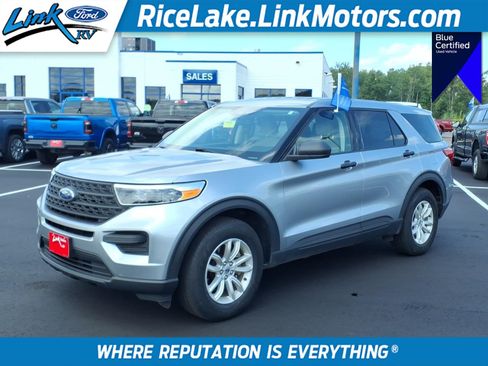 Certified 2021 Ford Explorer 4WD w/ Class III Trailer Tow Package image 1