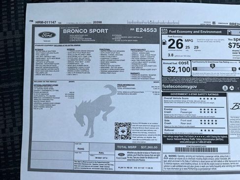 Used 2024 Ford Bronco Sport Heritage w/ Heritage Convenience Package image 6