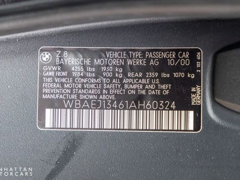 Used 2001 BMW Z8 image 54