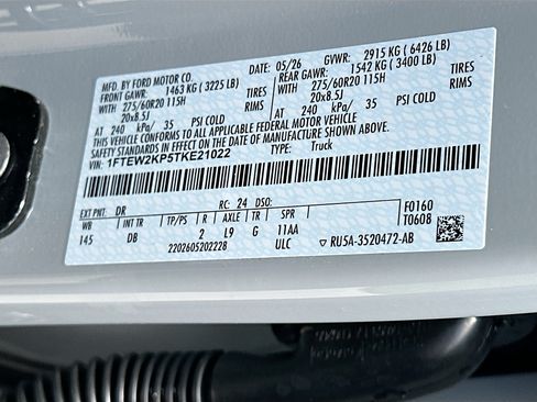 New 2026 Ford F150 STX w/ Equipment Group 200A RWD image 20