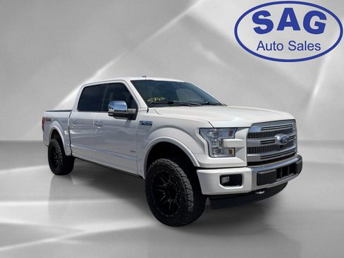Used 2015 Ford F150 Platinum w/ Equipment Group 701A Luxury AWD/4WD image 2