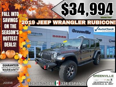 Used 2019 Jeep Wrangler Unlimited Rubicon