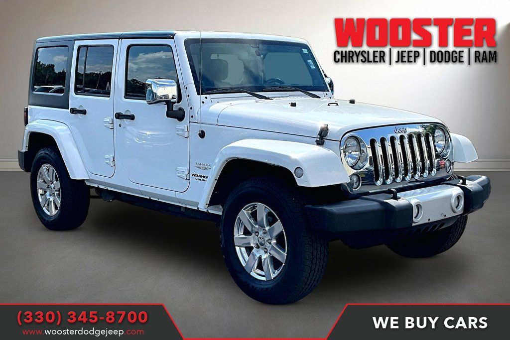 Used 2014 Jeep Wrangler Unlimited Sahara w/ Connectivity Group AWD/4WD image 1