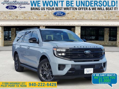 New 2026 Ford Expedition Max Platinum w/ Stealth Appearance Package image 1