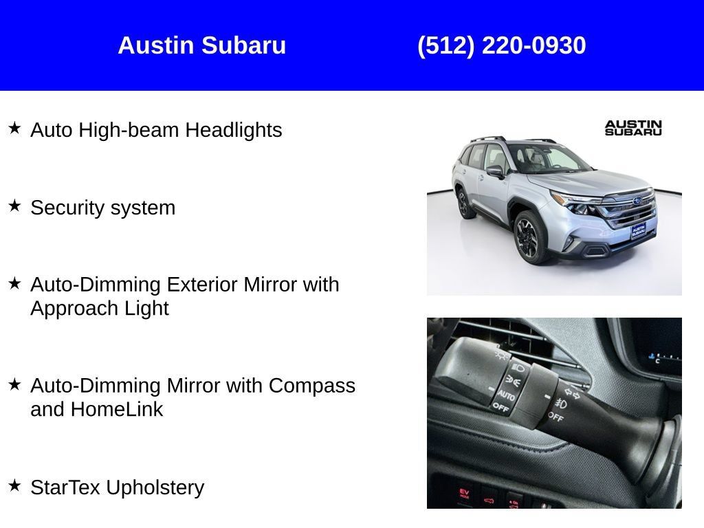 New 2026 Subaru Forester Touring AWD/4WD image 17