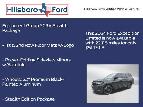 Certified 2024 Ford Expedition Limited RWD image 5