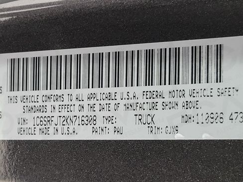 Used 2019 RAM 1500 Laramie w/ Sport Appearance Package image 29