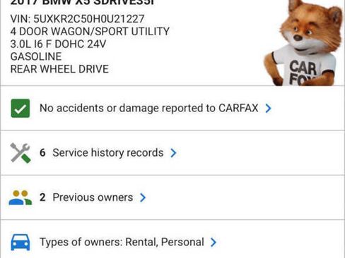 Used 2017 BMW X5 sDrive35i image 7