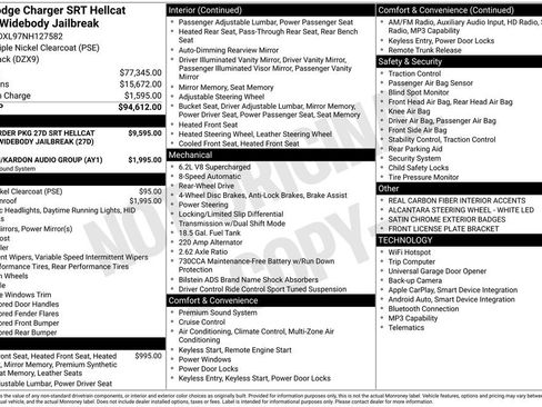 Used 2022 Dodge Charger SRT Hellcat image 36