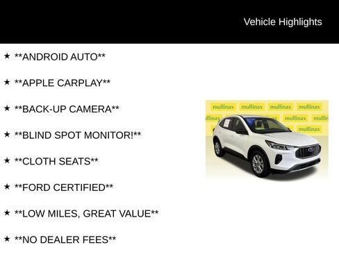 Certified 2023 Ford Escape Active AWD/4WD image 12