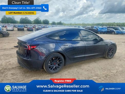Used 2024 Tesla Model 3 Long Range AWD/4WD image 4