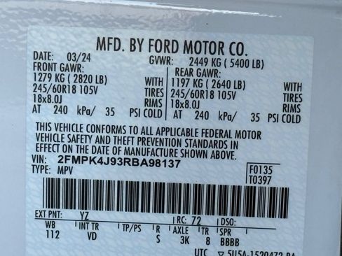 Used 2024 Ford Edge SEL AWD/4WD image 23