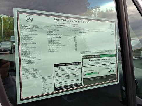 Used 2026 Mercedes-Benz Sprinter 2500 image 23