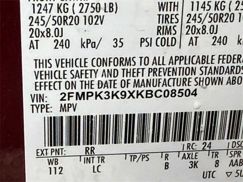 Used 2019 Ford Edge Titanium image 34