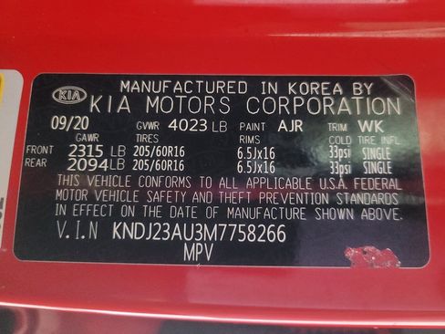 Used 2021 Kia Soul LX FWD image 33