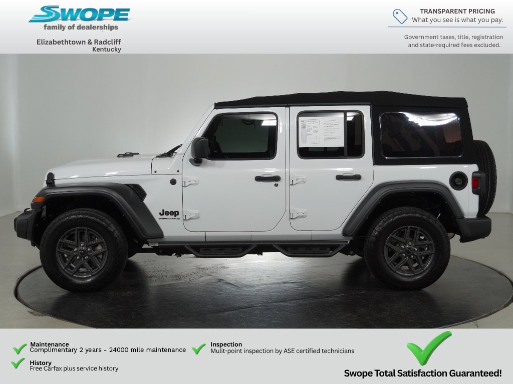 Used 2024 Jeep Wrangler Unlimited Sport AWD/4WD image 6