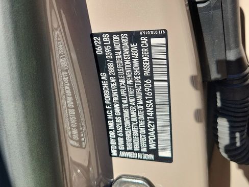 Certified 2022 Porsche Taycan image 26