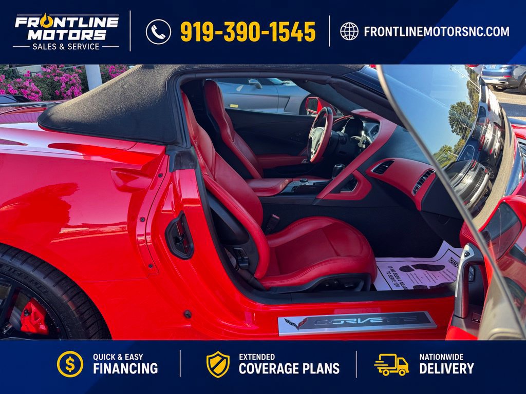 Used 2015 Chevrolet Corvette Stingray Convertible w/ 3LT Preferred Equipment Group RWD image 12