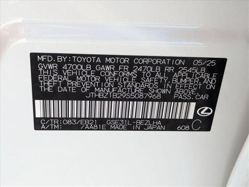 Used 2025 Lexus IS 350 F Sport w/ Accessory Package RWD image 17