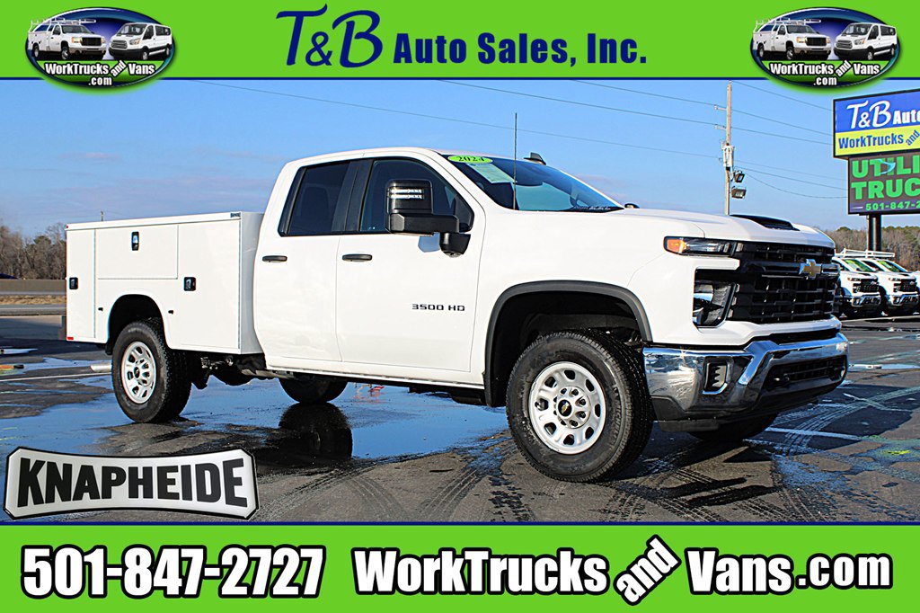 Used 2024 Chevrolet Silverado 3500 W/T w/ WT Convenience Package RWD image 1
