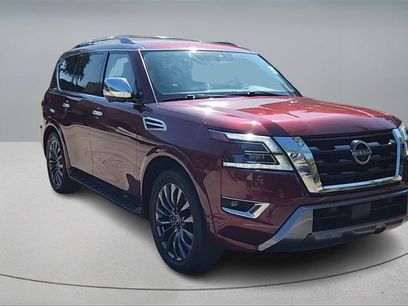 Certified 2023 Nissan Armada Platinum w/ Captain's Chairs Package