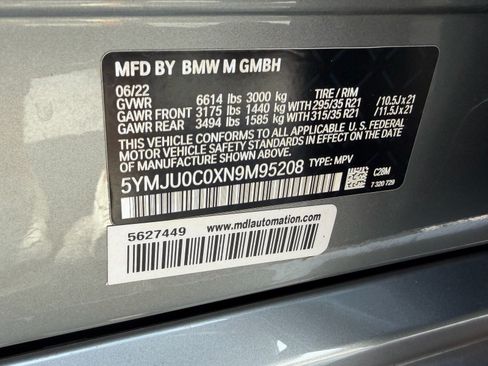 Used 2022 BMW X5 M w/ Executive Package AWD/4WD image 25