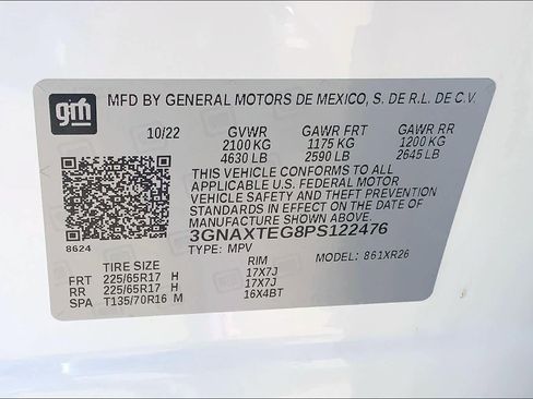 Used 2023 Chevrolet Equinox LT w/ LPO, Floor Liner Package image 33