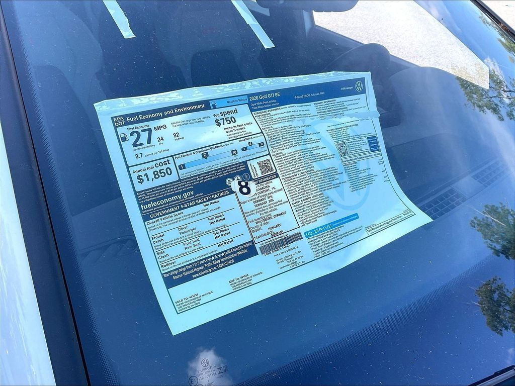 New 2026 Volkswagen GTI SE FWD image 18