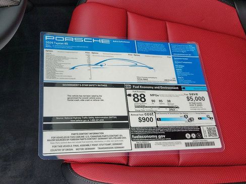 Used 2025 Porsche Taycan 4S image 25