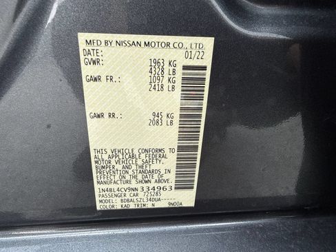 Used 2022 Nissan Altima 2.5 SR FWD image 51