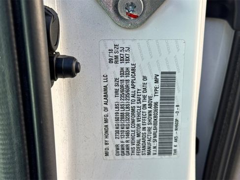 Certified 2019 Honda Odyssey Touring image 39