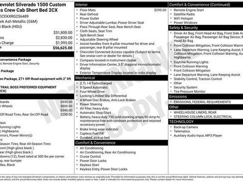 Certified 2024 Chevrolet Silverado 1500 Custom Trail Boss image 5