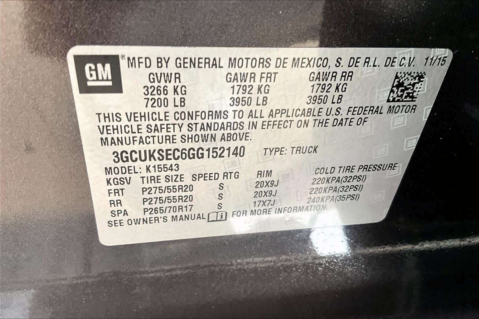 Used 2016 Chevrolet Silverado 1500 LTZ Z71 w/ LTZ Plus Package AWD/4WD image 34