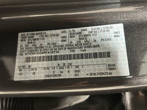 Used 2023 Ford F150 XLT w/ Equipment Group 302A High image 31