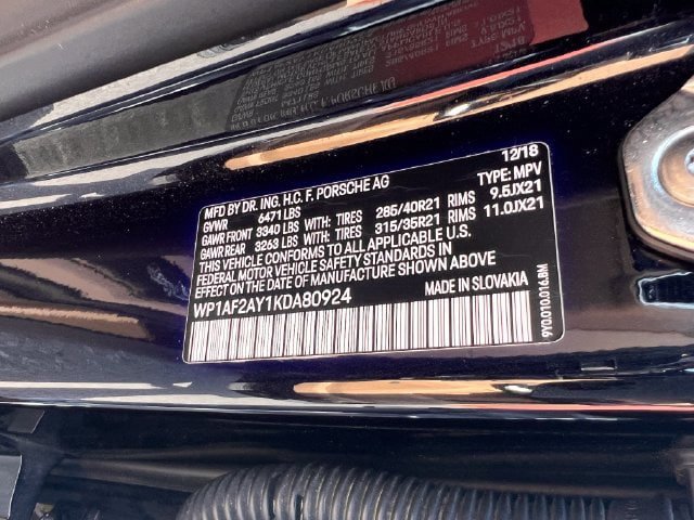 Used 2019 Porsche Cayenne Turbo AWD/4WD image 43