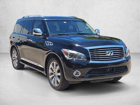 Used 2013 INFINITI QX56 4WD w/ Deluxe Touring Pkg image 3