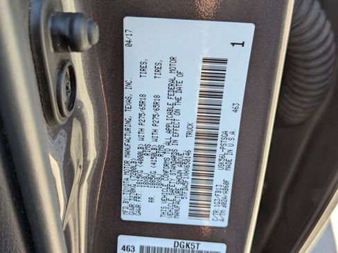 Used 2017 Toyota Tundra SR5 w/ TRD Off Road Package AWD/4WD image 23