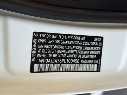 Used 2023 Porsche Panamera Platinum Edition RWD image 49