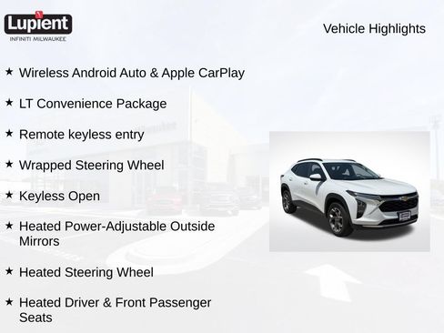 Used 2024 Chevrolet Trax LT w/ LT Convenience Package FWD image 2