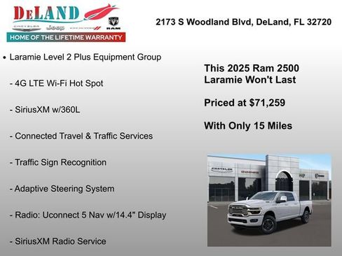 New 2025 RAM 2500 Laramie image 34