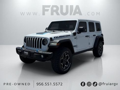 Used 2023 Jeep Wrangler Unlimited Rubicon 4xe w/ Steel Bumper Group AWD/4WD image 1
