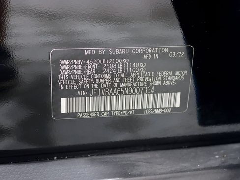 Used 2022 Subaru WRX AWD/4WD image 6