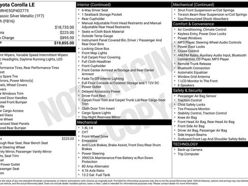 Used 2016 Toyota Corolla LE image 27