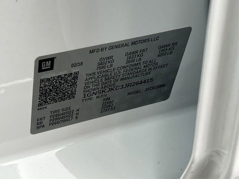 Used 2018 Chevrolet Suburban Premier image 12