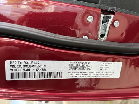 Used 2022 Dodge Charger Scat Pack w/ Dynamics Package RWD image 35