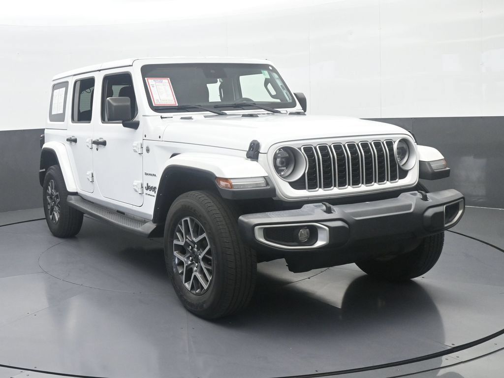 Used 2024 Jeep Wrangler Unlimited Sahara w/ Safety Group AWD/4WD image 9