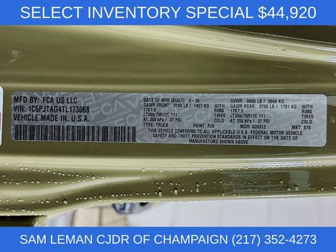 New 2026 Jeep Gladiator Willys image 29